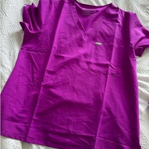 Figs Purple Jolt scrub set